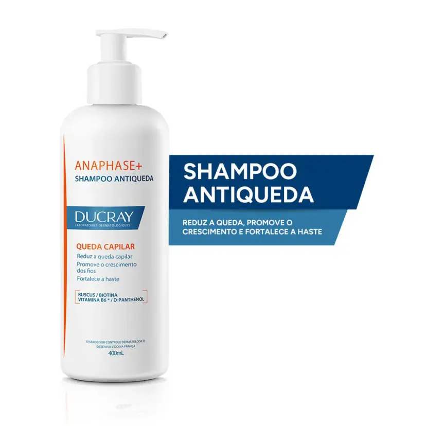 Shampoo Antiqueda Ducray Anaphase+ 400ml - Imagem 2