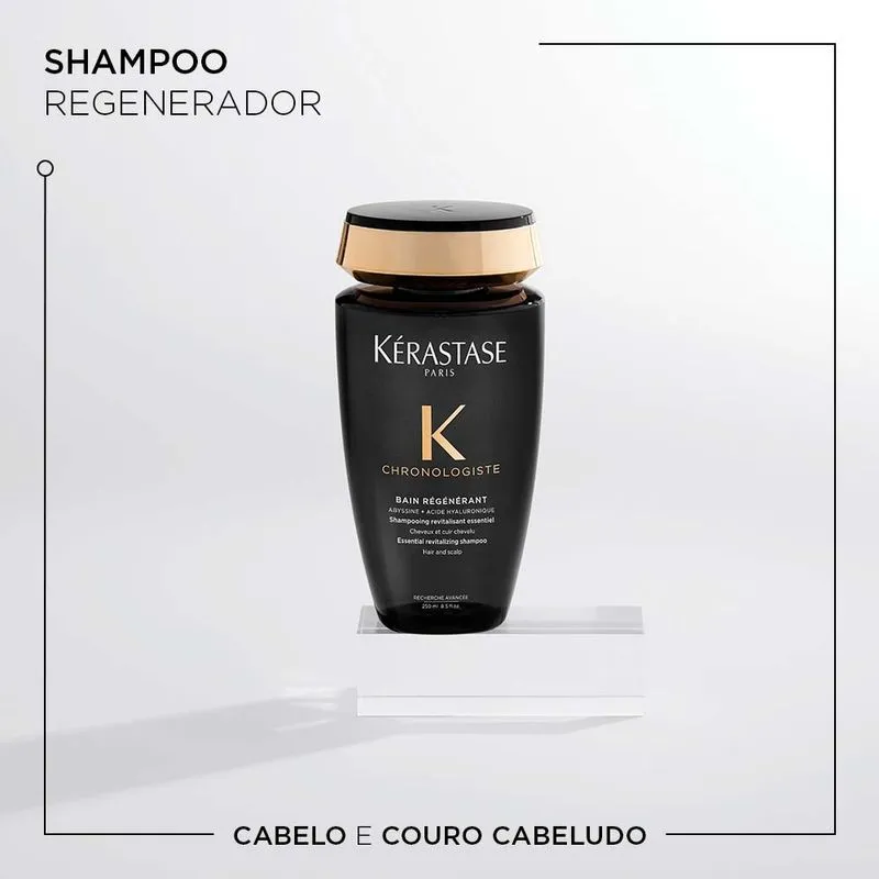 Shampoo Kérastase Chronologiste Bain Regenerant 250ml - Imagem 2