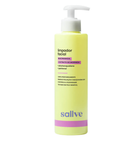 Gel Espuma de Limpeza Facial Sallve 300ml