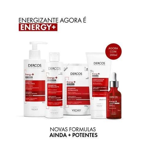 Dercos Shampoo Estimulante Antiqueda Energy+ 400g - Imagem 5